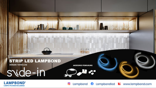Lampu Strip LED di rumah mati? coba upgrade dengan LED Strip dari Lampbond