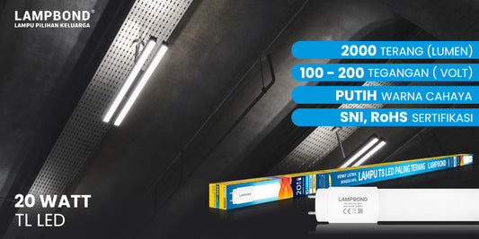 Lampbond, T8 Lampbond, Lampu Neon, Lampu tube,