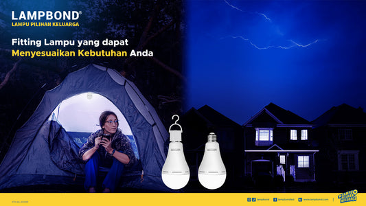 Lampu Bohlam Emergency: Solusi Penerangan Saat Mati Lampu