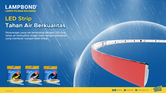 Beli Lampu LED Strip Tahan Air Berkualitas