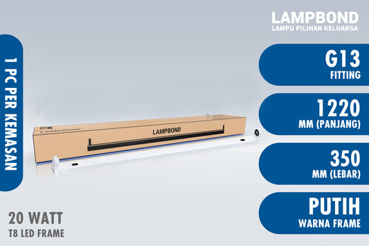 Lampbond® - Tube 8 (T8) - Frame - White