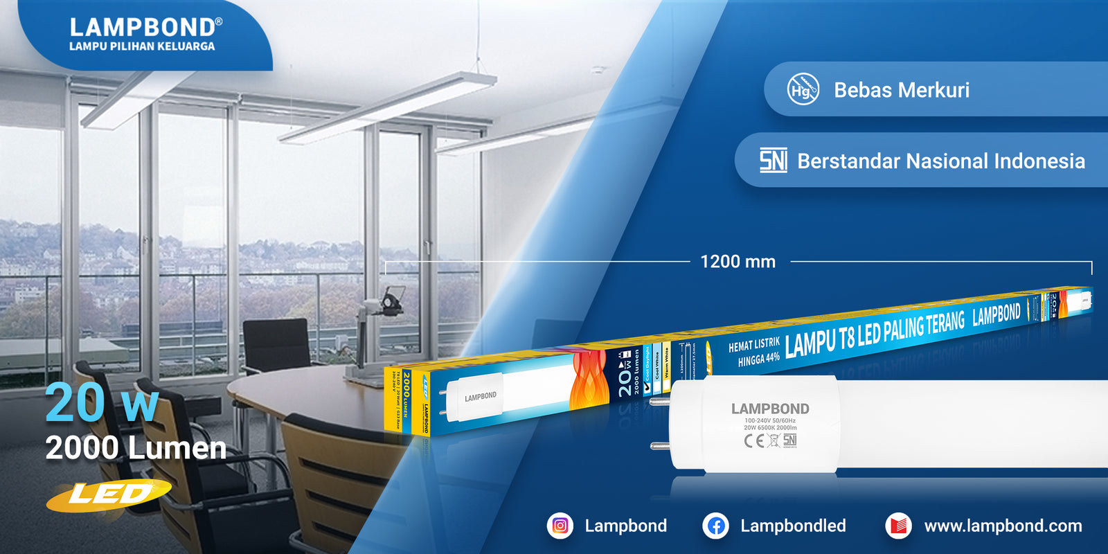 Sering lihat banyak kantor pakai lampu T8? ternyata ini loh alasan dibalik penggunaannya