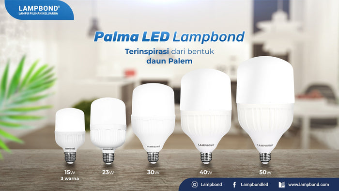 Kenalan dengan produk Palma LED Lampbond