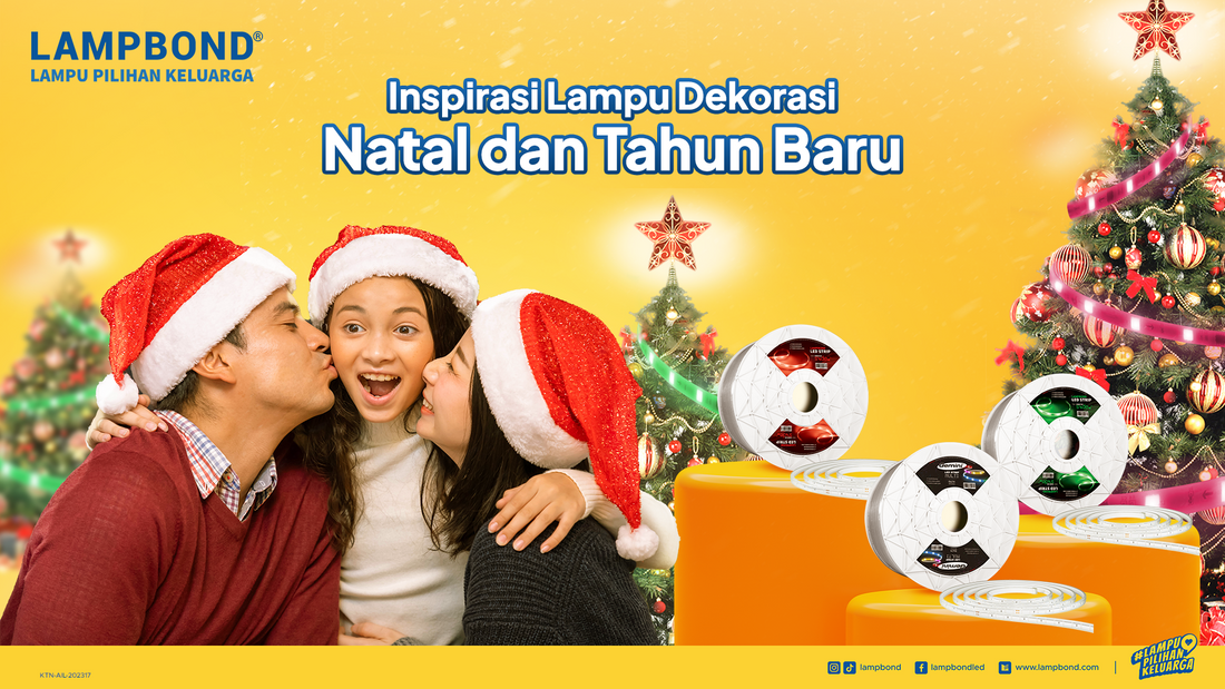 Inspirasi Lampu Dekorasi Natal dan Tahun Baru