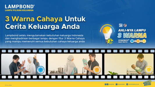 Temukan Cinta Anda Pada Lampu 3 Warna - Terang, Indah, dan Modern