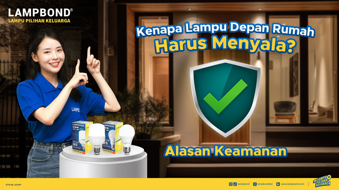 Kenapa Lampu Depan Rumah Harus Menyala - Alasan Keamanan