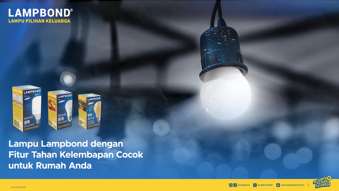 Lampu Bohlam dengan Fitur Tahan Kelembapan untuk Rumah Anda