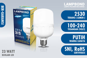 Lampbond® - Bohlam  LED Palma 23 Watt - Cool Daylight