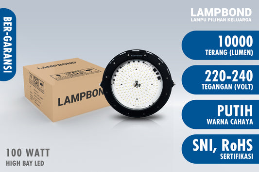 Lampbond® Highbay LED 100W - Cool Daylight