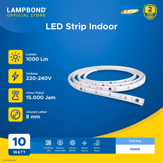Lampbond® - Strip LED Indoor 10 Watt - Cool Daylight