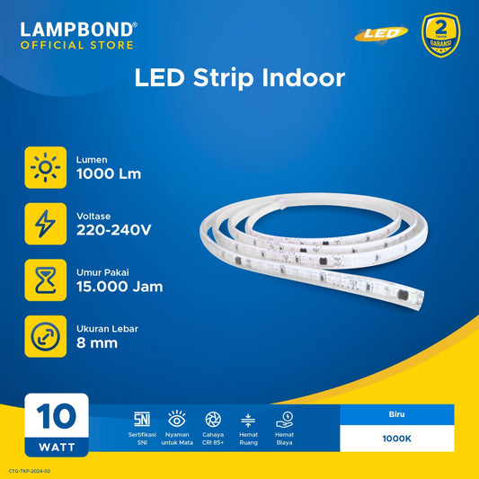 Lampbond® - Strip LED Indoor 10 Watt - Blue