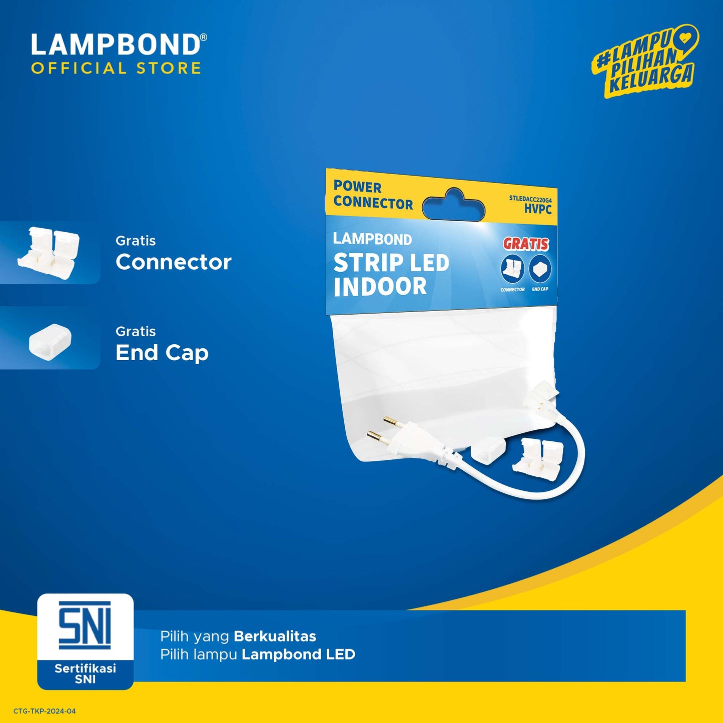 Lampbond® - Power Supply Strip LED Indoor 1 Mata - High Voltage