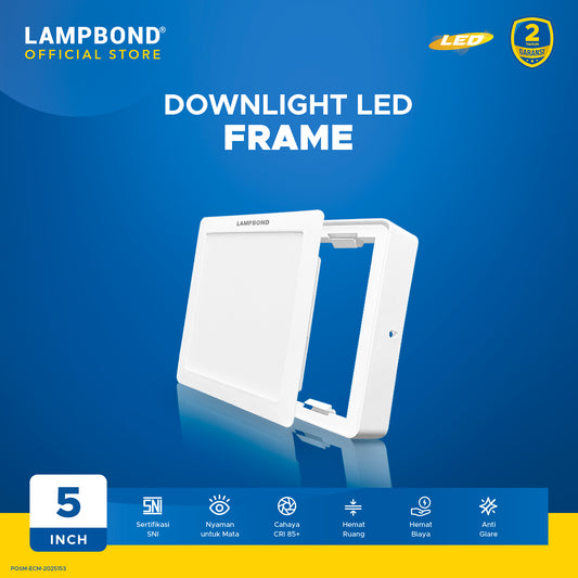 Lampbond® - Downlight LED Ultrafit Hybrid 5 Inch - Frame - Natural White