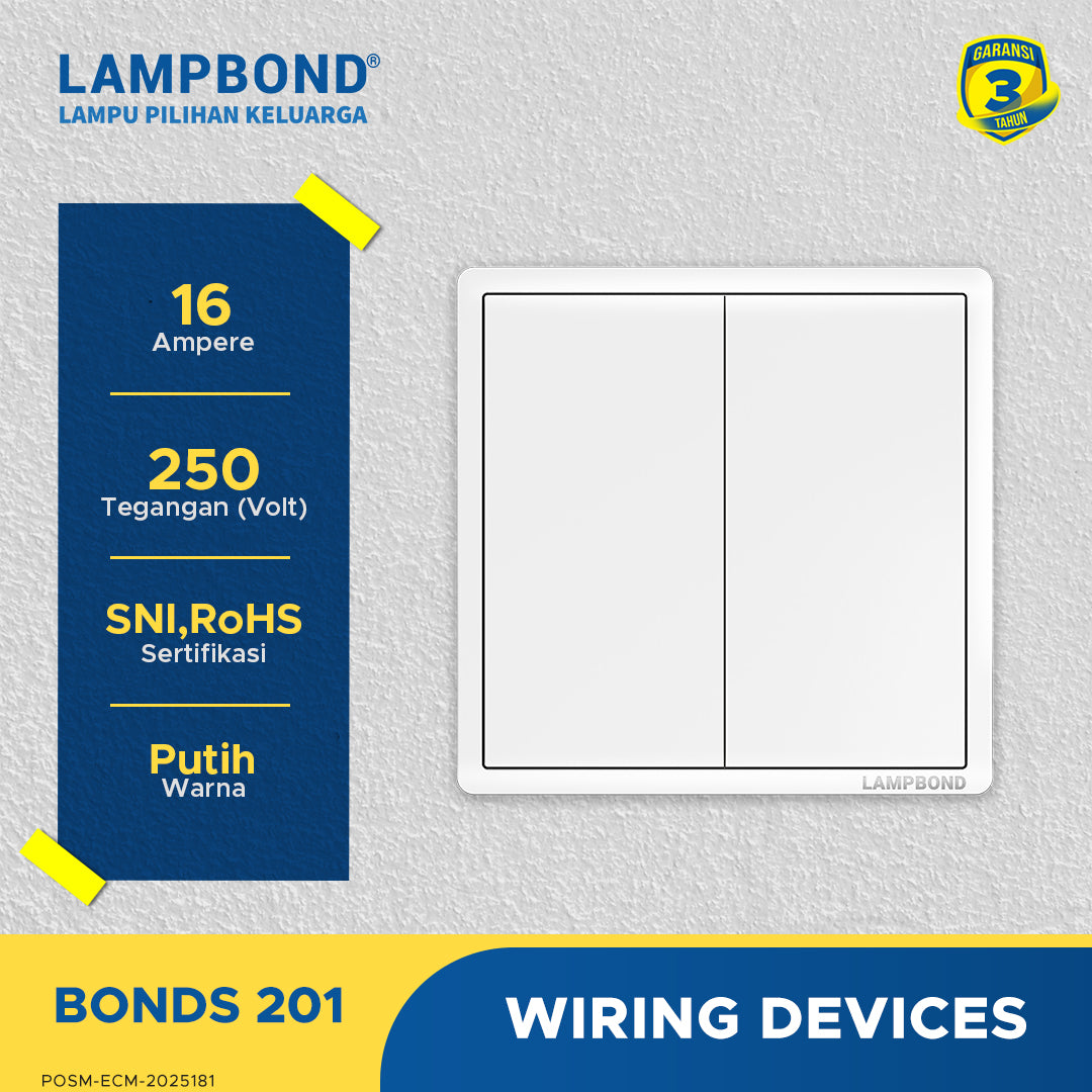 Lampbond® -  Bonds - 201 - Sakelar 2-Device 2-Arah