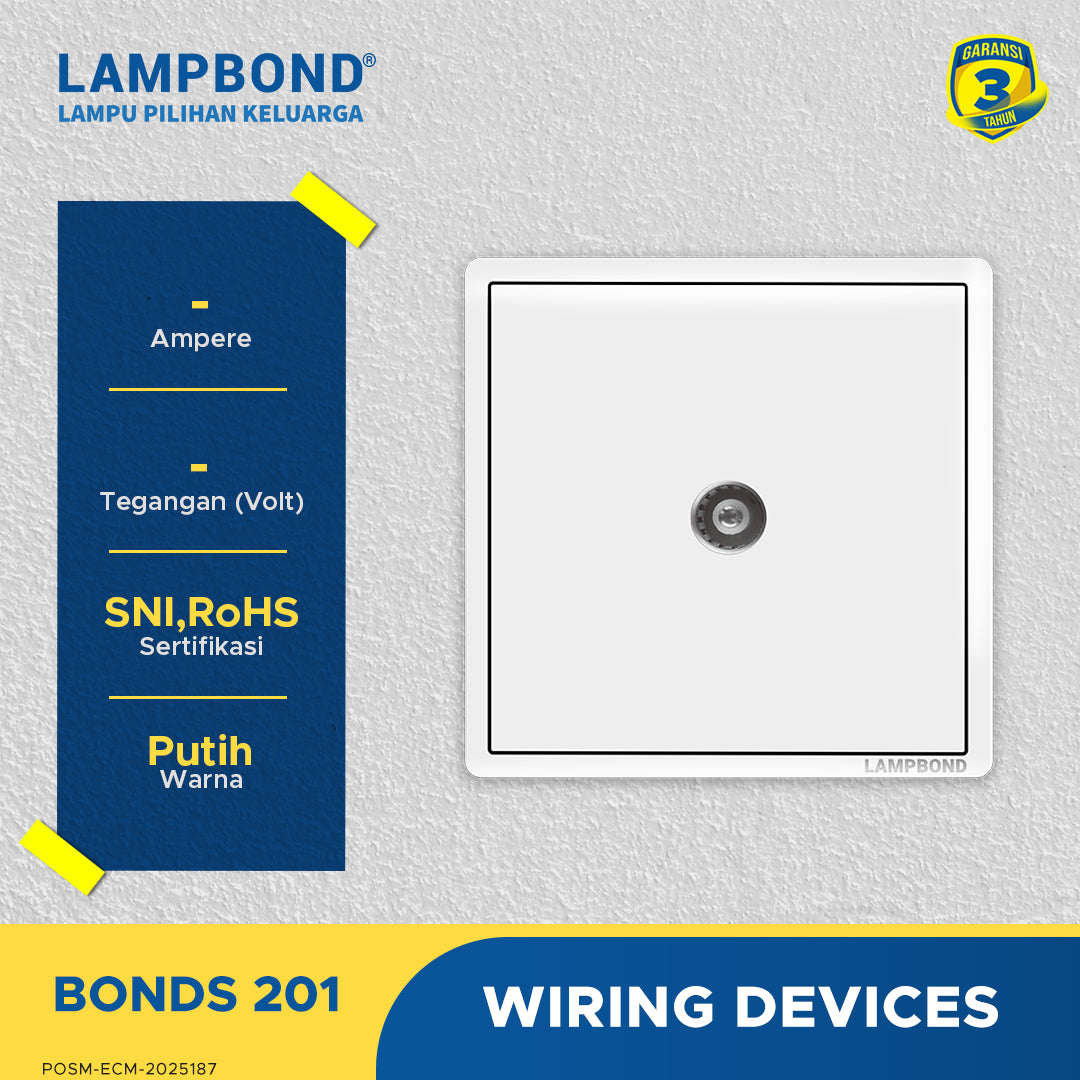 Lampbond® -  Bonds - 201 - Terminal TV tipe DIN