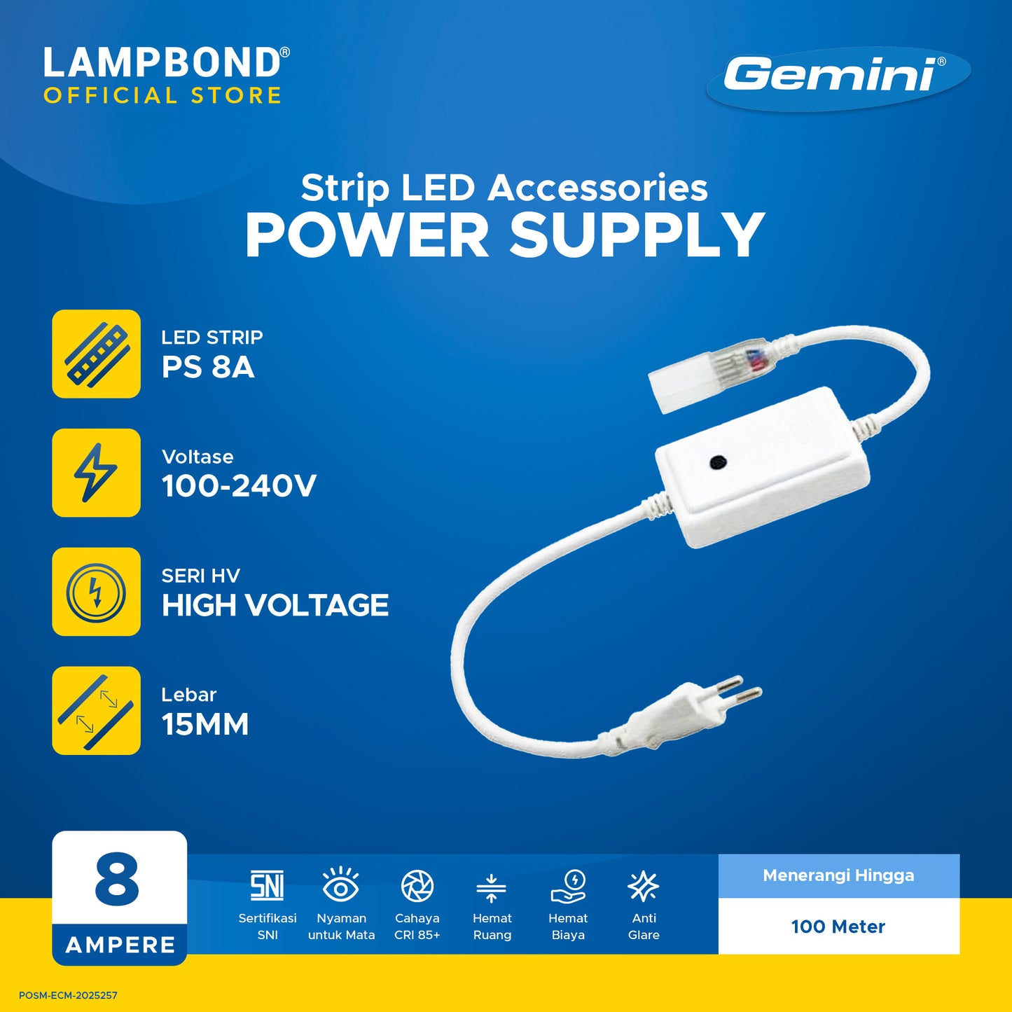 Lampbond® - Power Supply 8A - Gemini