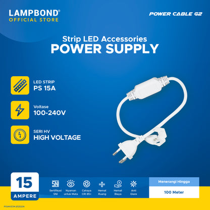 Lampbond® - Power Supply 15A - Neon Flex