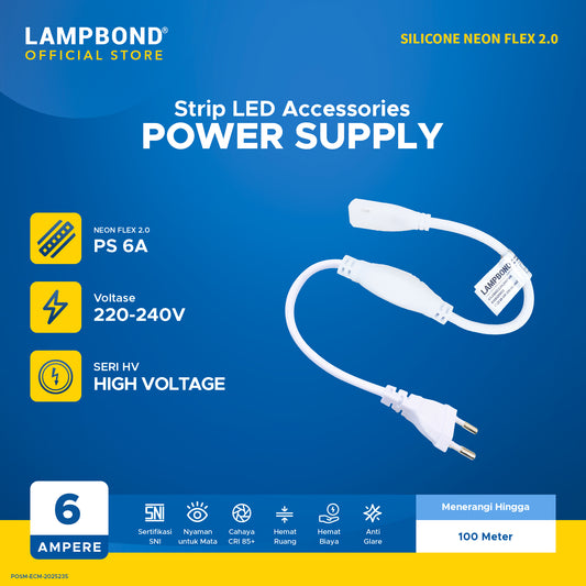 Lampbond® - Power Supply 6A - Neon Flex 2.0