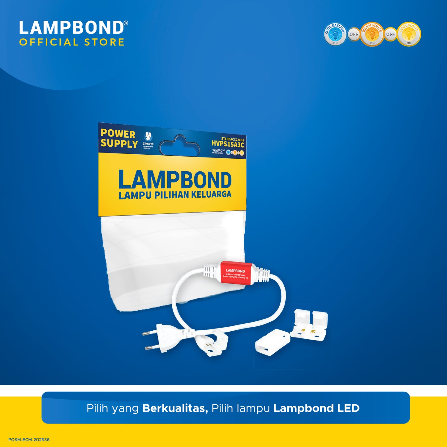 Lampbond® - Power Supply 15A - 3 Color