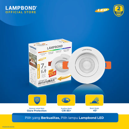 Lampbond® -  Spotlight LED 7 Watt - Warm White