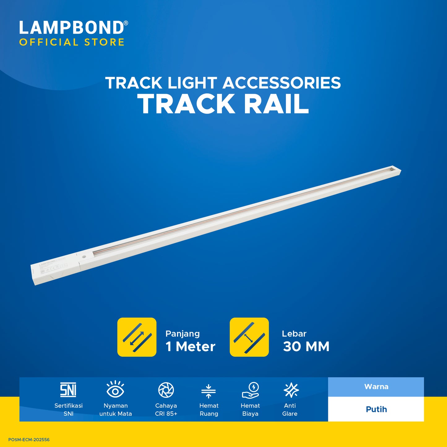 Lampbond® - Tracklight Rail Accessories - WH