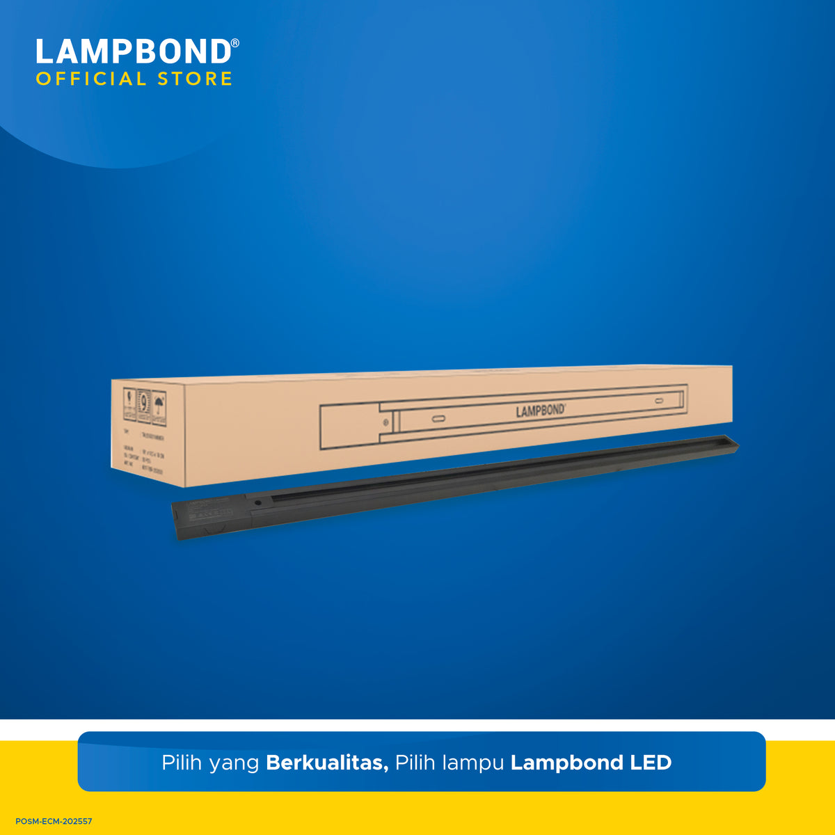 Lampbond® - Tracklight Rail Accessories - BK