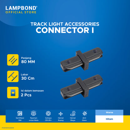 Lampbond® - Tracklight Accessories - Connector L - White