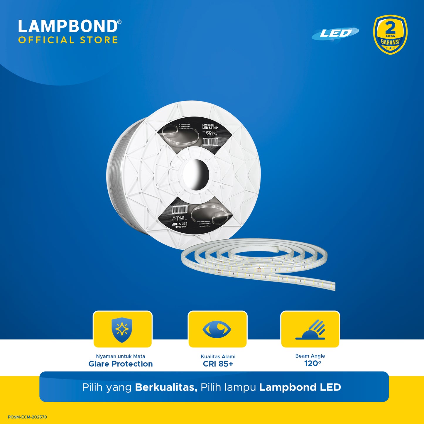 Lampbond® - Strip LED 10 Watt - Cool Daylight