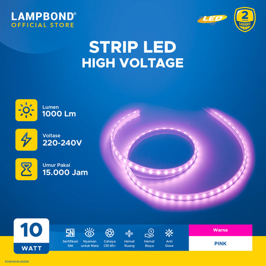 Lampbond® - Strip LED 10 Watt - Pink