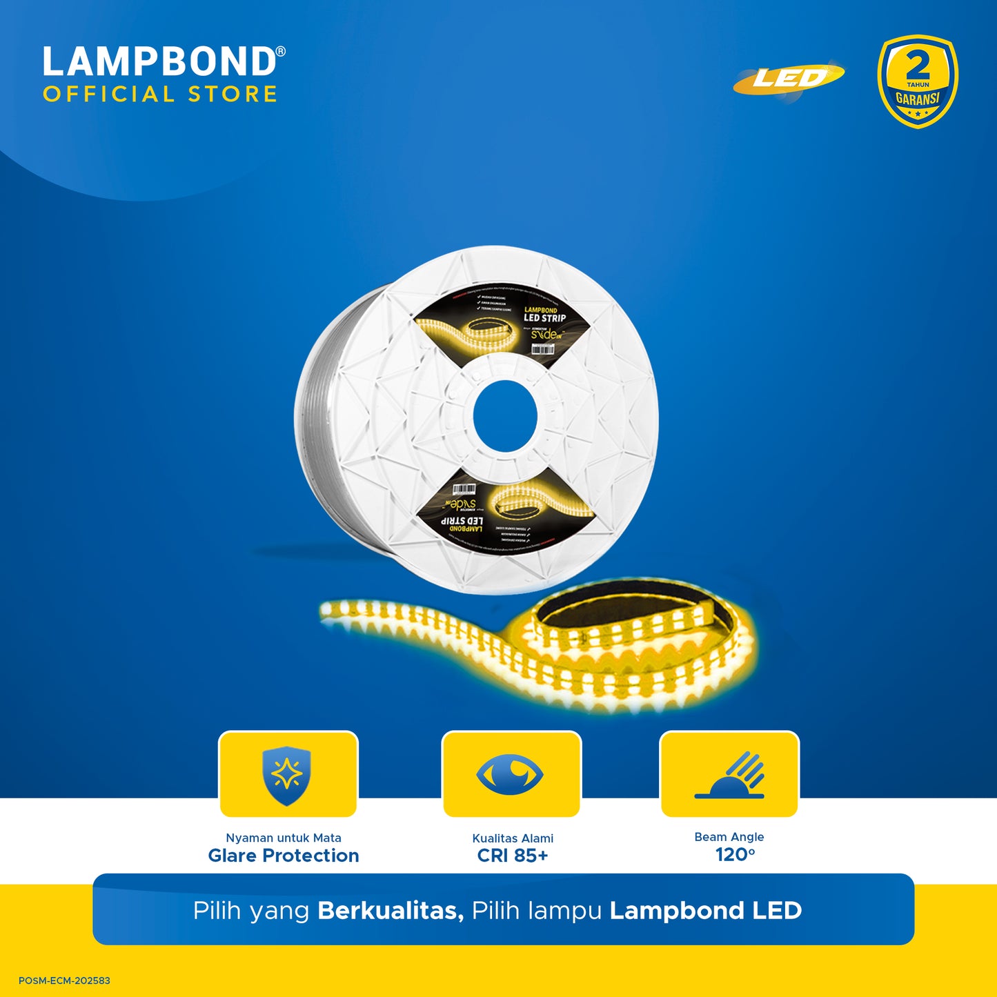 Lampbond® - Strip LED Slide In 10 Watt - Warm White