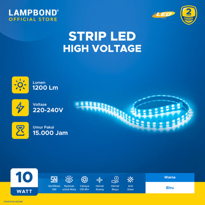 Lampbond® - Strip LED 10 Watt 1200lm - Blue