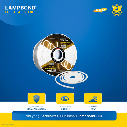 Lampbond® - Strip LED NEON FLEX (2.0) 9 Watt - Warm White