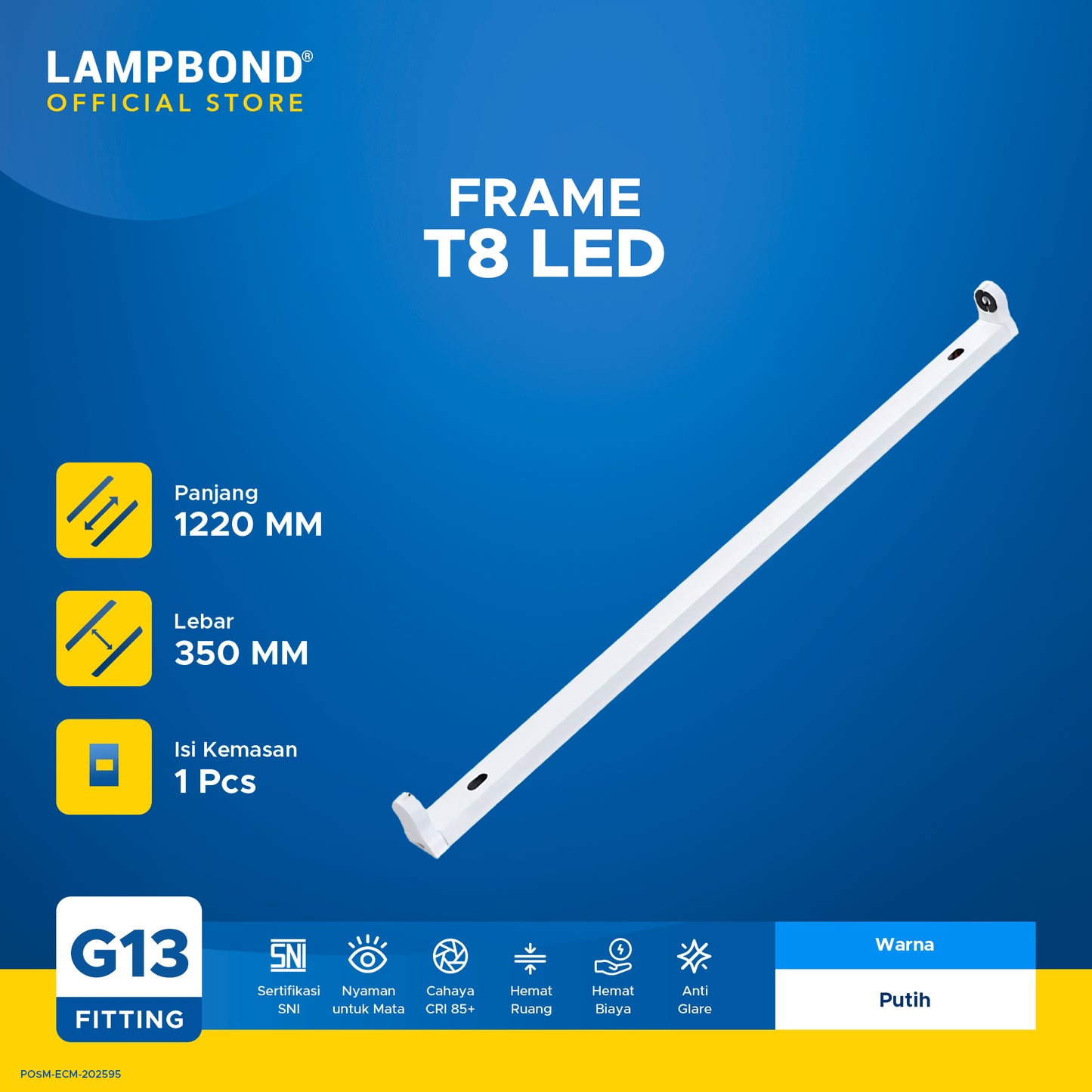 Lampbond® - Tube 8 (T8) - Frame - White