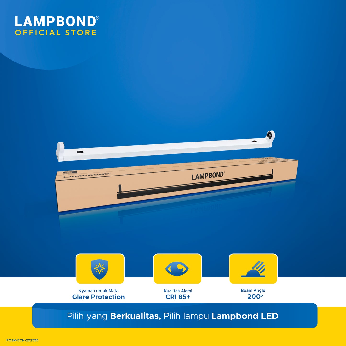 Lampbond® - Tube 8 (T8) - Frame - White