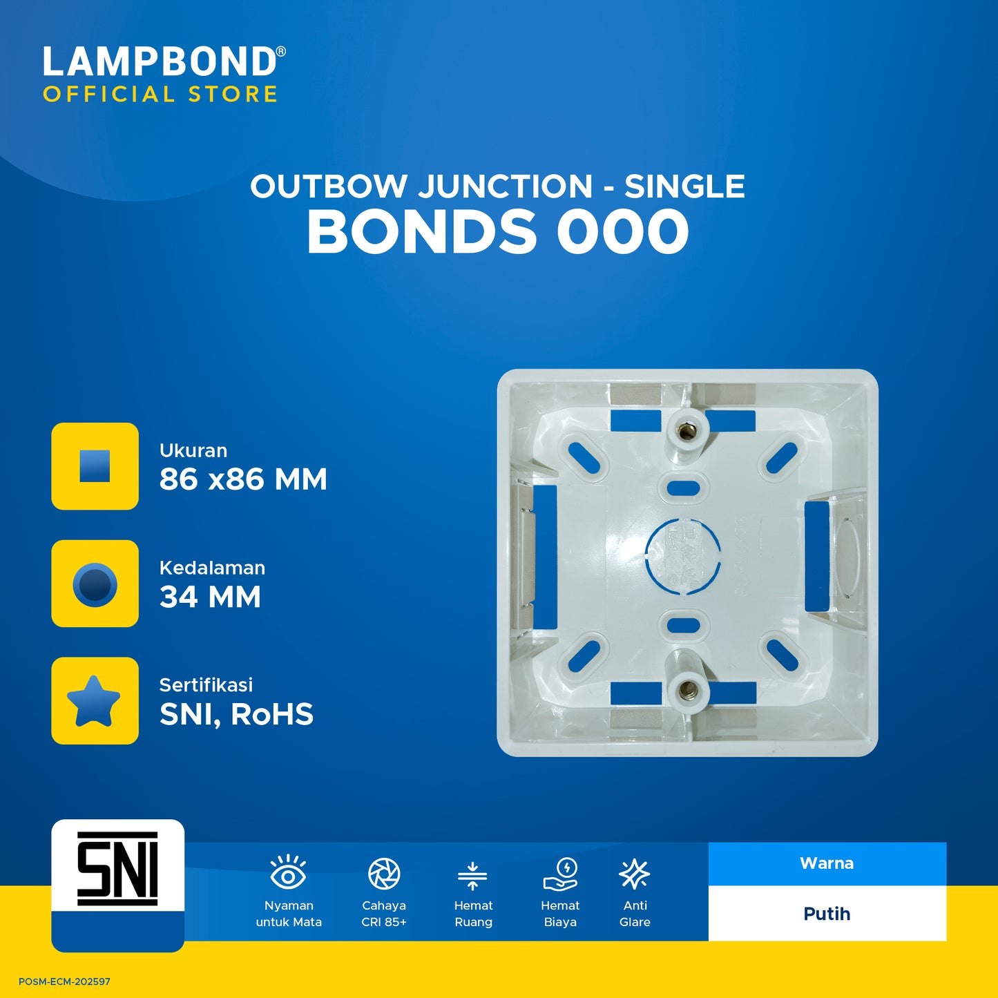 Lampbond® -  Bonds - 000 - Dus Outbow Juction Single - WH