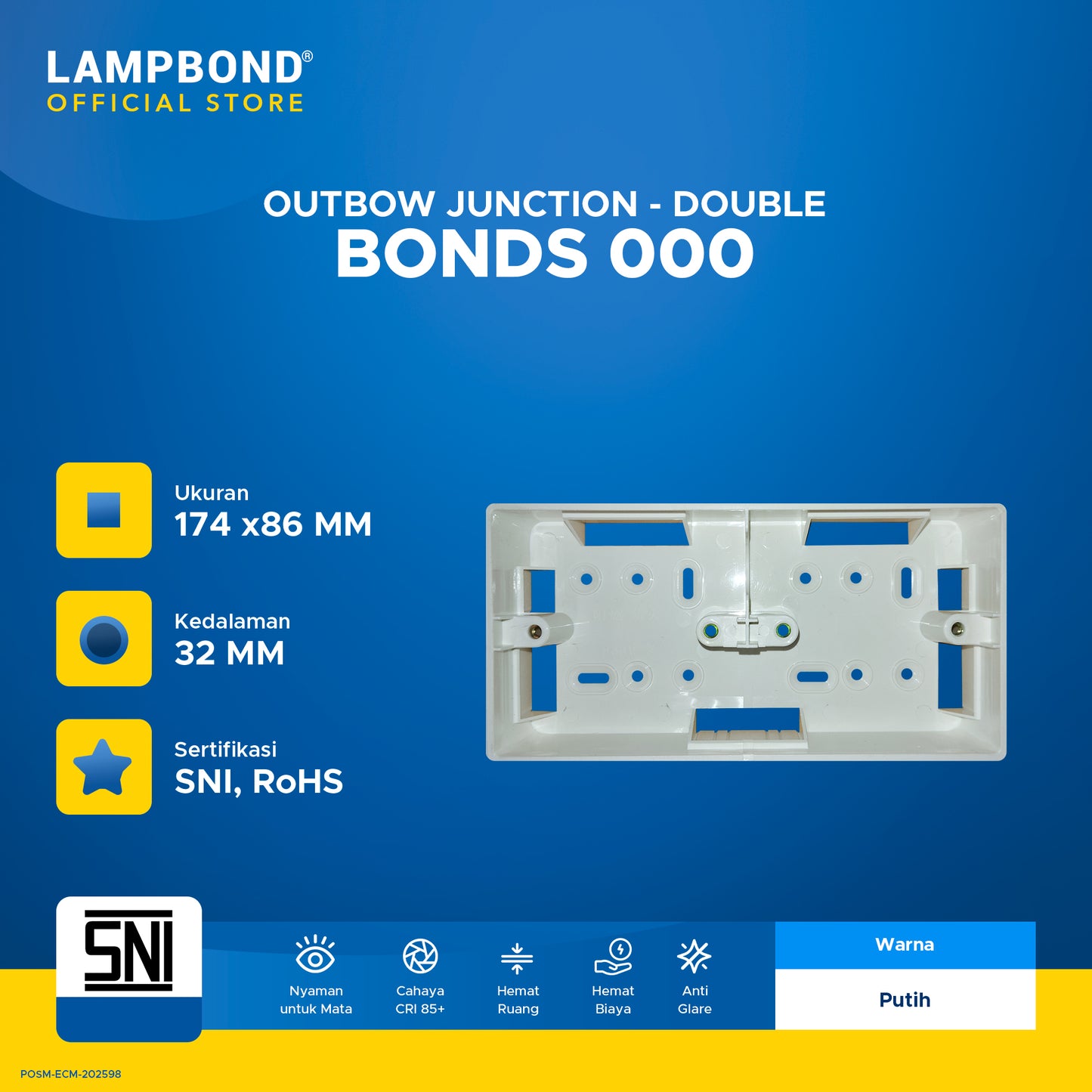 Lampbond® -  Bonds - 000 - Dus Outbow Junction Double - WH