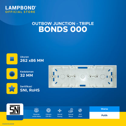 Lampbond® -  Bonds - 000 - Dus Outbow Junction Triple - WH