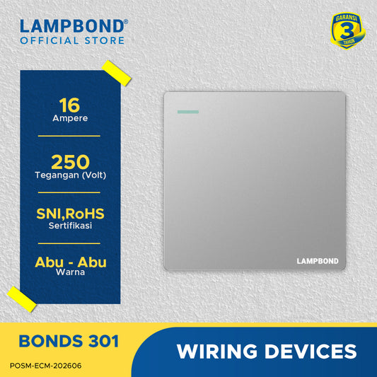 Lampbond® -  Bonds - 301 - Sakelar 1-Device 2-Arah - GR