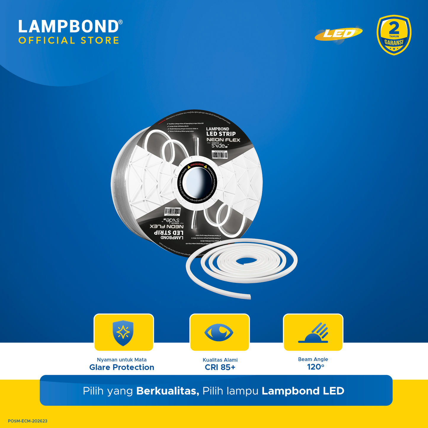 Lampbond® - Strip LED NEON FLEX 9 Watt - Cool Daylight