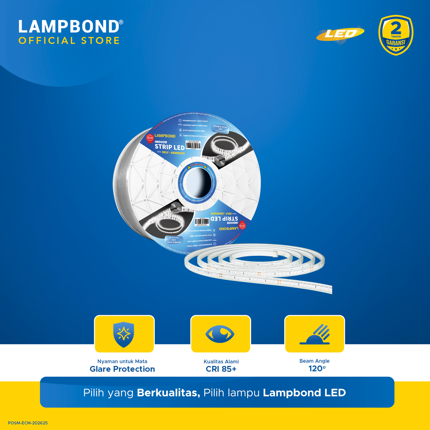 Lampbond® - Strip LED Indoor 12 Watt - Natural White