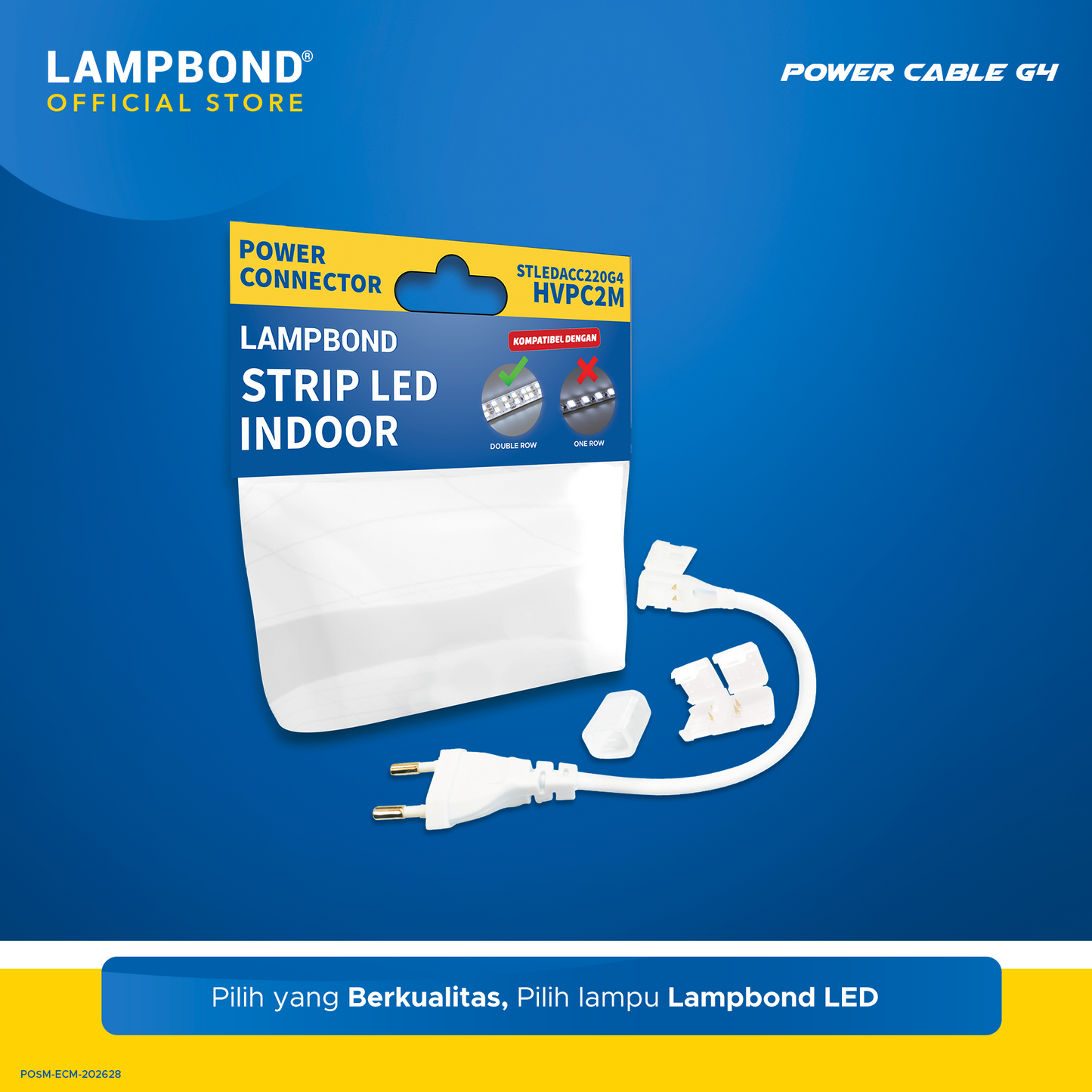 Lampbond® - Power Supply Strip LED Indoor 2 Mata - High Voltage