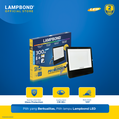 Lampbond® - Floodlight LED Probright 300 Watt - Cool Daylight