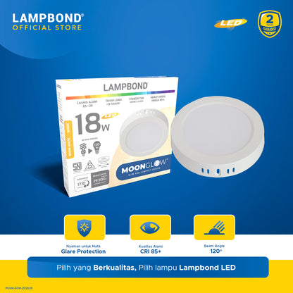 Lampbond® - Downlight LED Moonglow 18 Watt - Warm White - WH