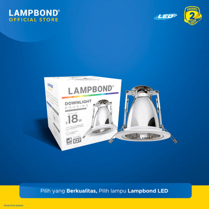 Lampbond® - Downlight LED Housing 4 Inch - Max 18 Watt