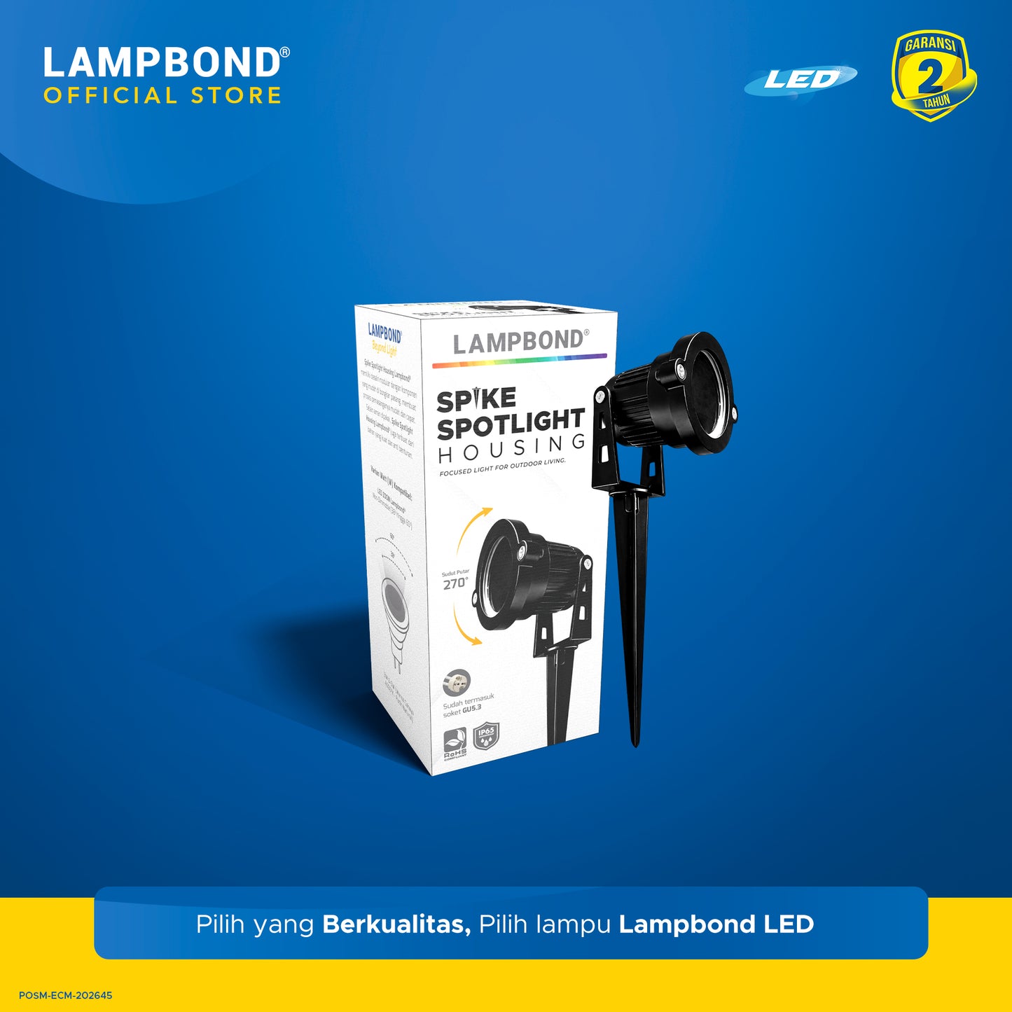 Lampbond® - Spotlight LED Housing - Spike Spotlight