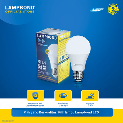 Lampbond® - Bohlam LED Sensor Sunflower 9 Watt - Cool Daylight